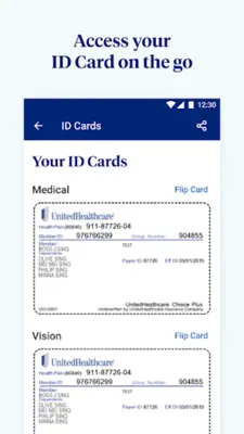 UnitedHealthcare android App screenshot 2